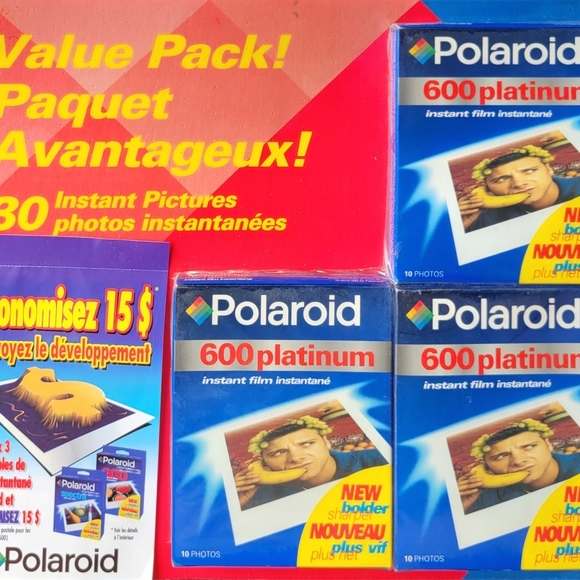 30 instant polaroid 600 film
